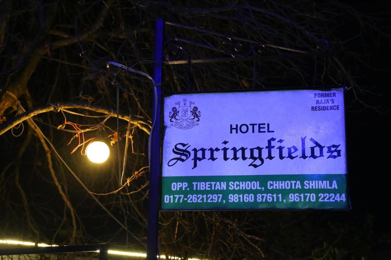 Springfields - A Heritage Palace Since 1902 Shimla Zewnętrze zdjęcie